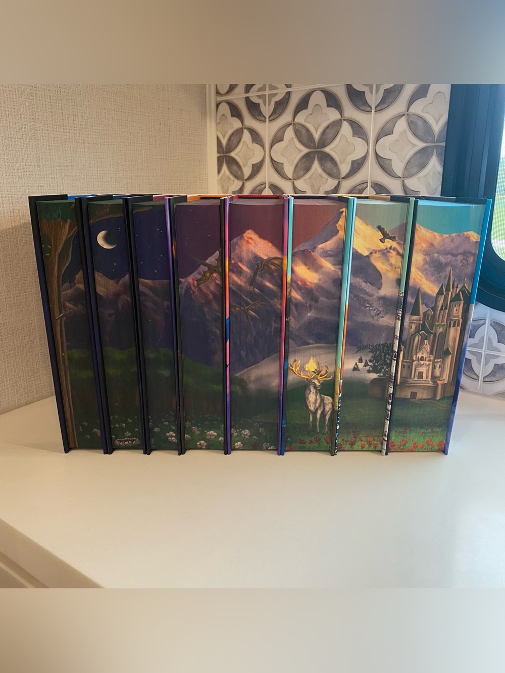 Acrylipics Throne of Glass Series by Sarah J. Maas - Special Edition Box Set